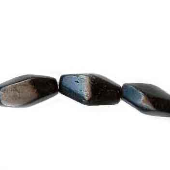 BONE DIAMOND 12X16 MM BLACK COLOR